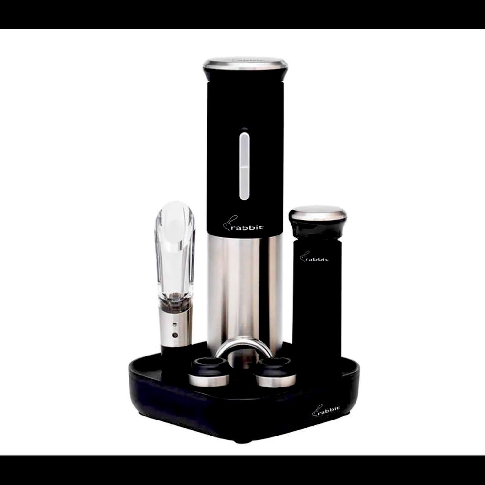 Rabbit Electric Wine Opener Set, 8-piece